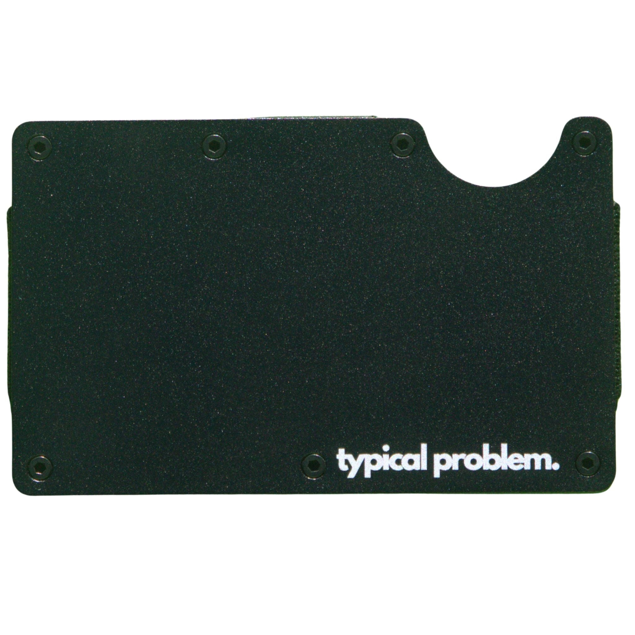 TP Matte Black Wallet